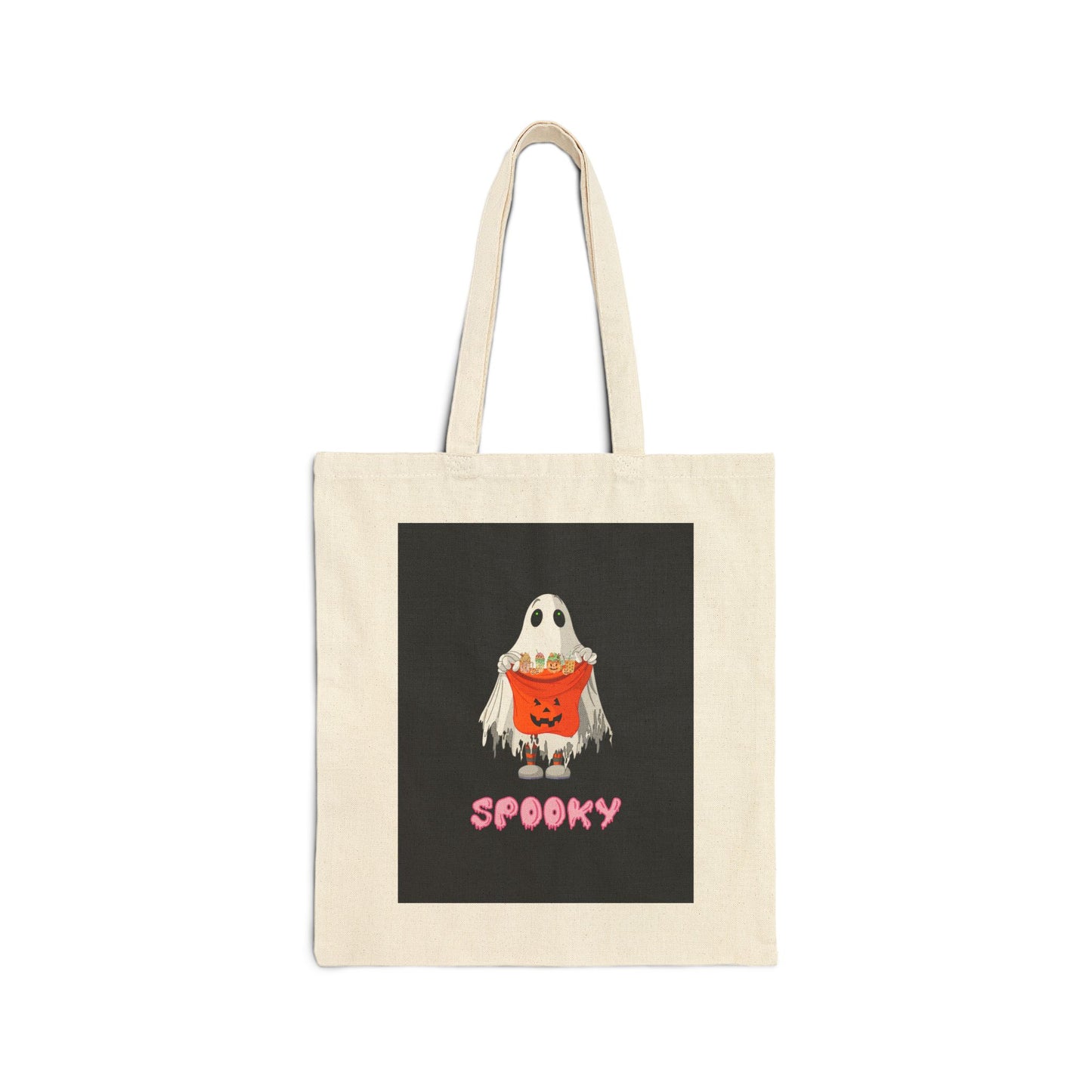 Cotton Canvas  halloween Tote Bag