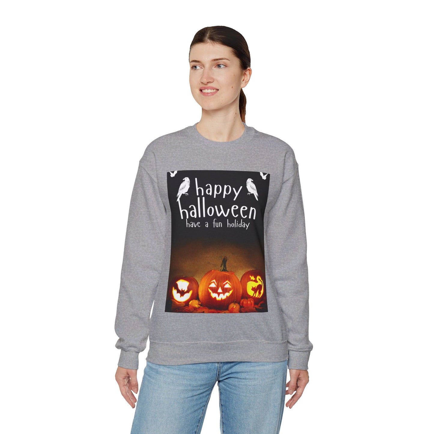 Unisex Heavy Blend™  Halloween Crewneck Sweatshirt