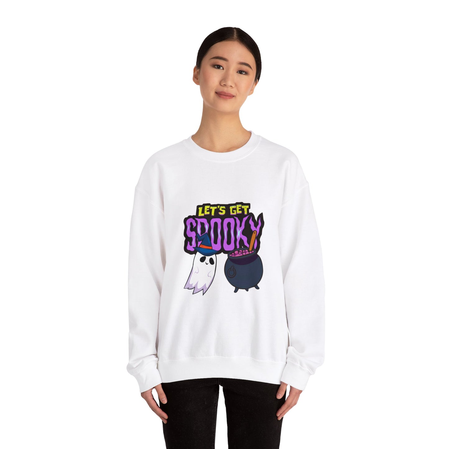 Unisex Heavy Blend™ Crewneck  Halloween Sweatshirt