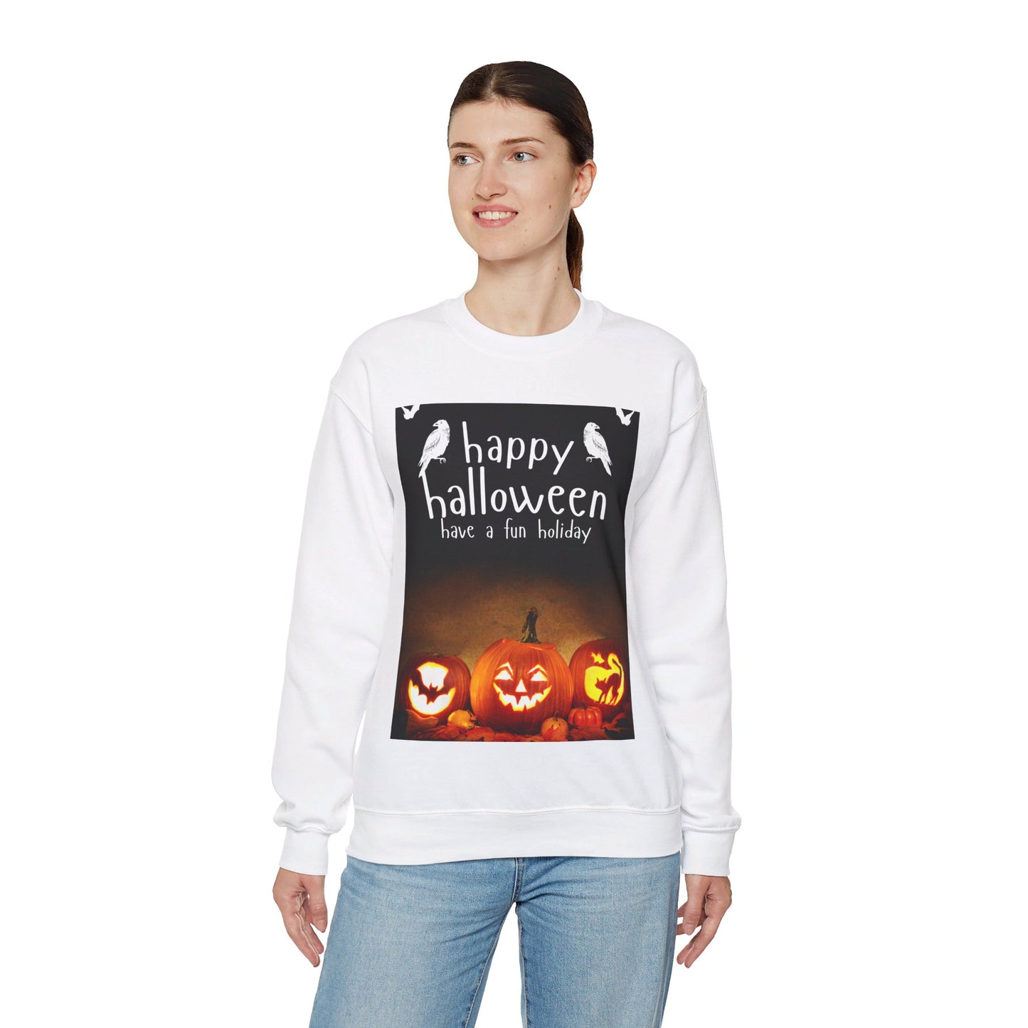 Unisex Heavy Blend™  Halloween Crewneck Sweatshirt