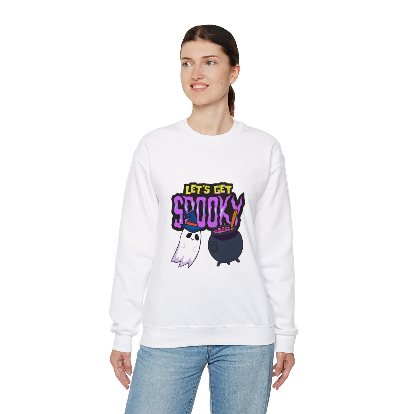 Unisex Heavy Blend™ Crewneck  Halloween Sweatshirt