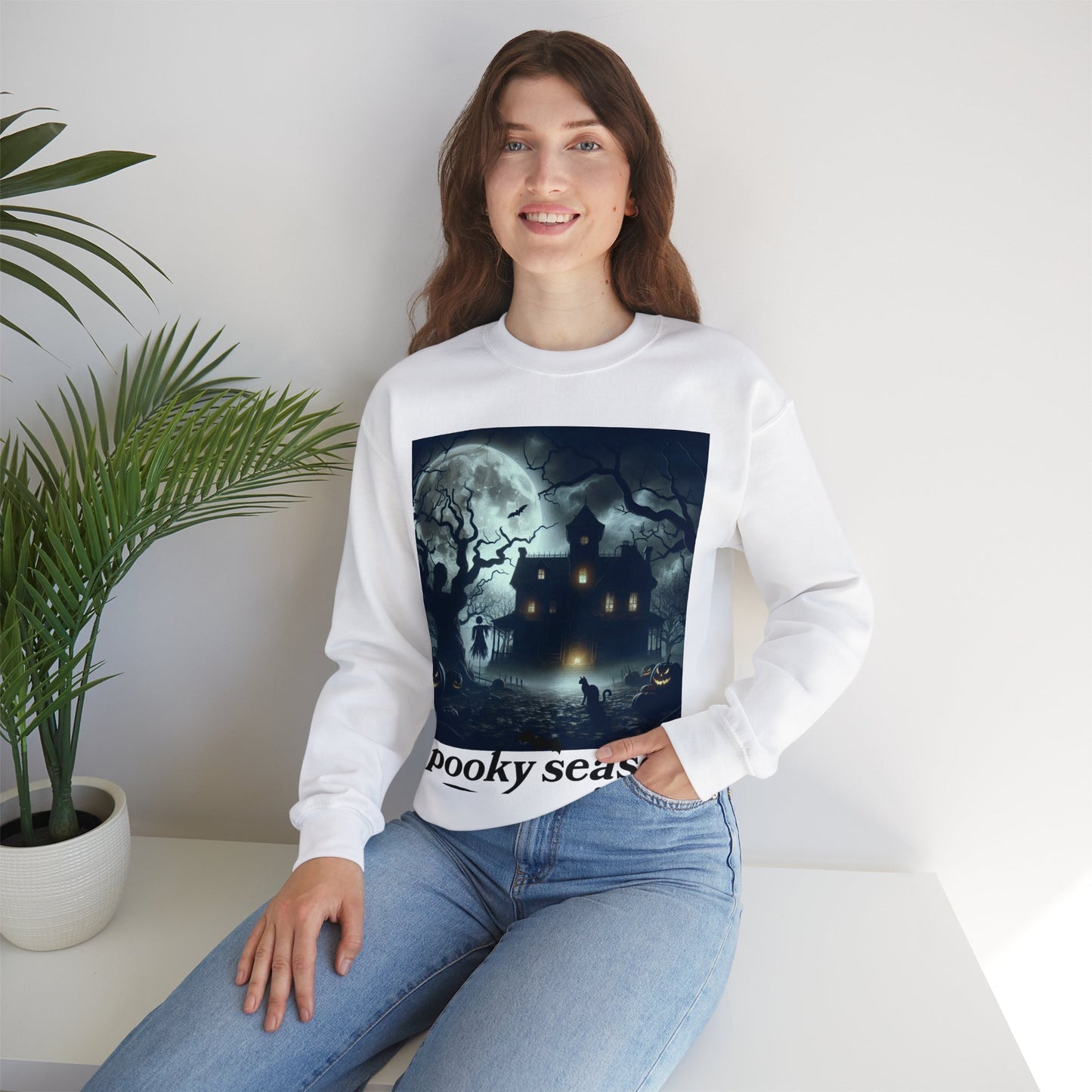 Unisex Halloween  Crewneck Sweatshirt