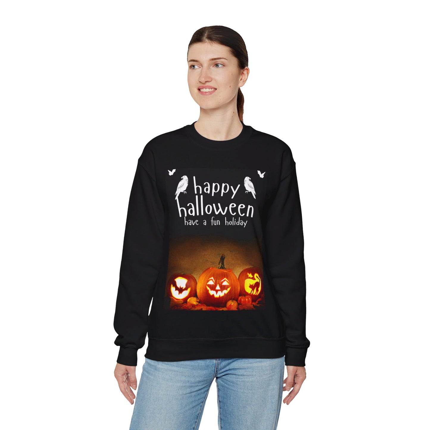 Unisex Heavy Blend™  Halloween Crewneck Sweatshirt